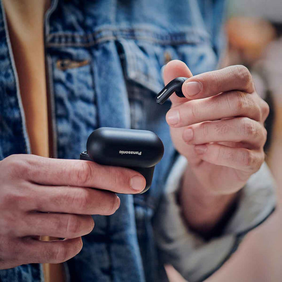 Casque Panasonic | RZ-B110WDE-K | Bluetooth | Intra-auriculaire | Microphone | Sans fil | Noir