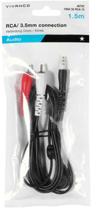 Vivanco cable 3.5mm - 2xRCA 1.5m (46702)