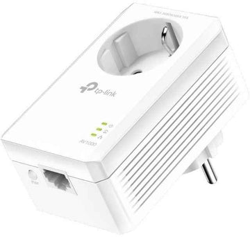 TP-LINK | AV1000 Gigabit Passthrough Powerline Adapter | TL-PA7017P | 1000 Mbit/s | Ethernet LAN (RJ-45) ports 1 | No Wi-Fi | Extra socket