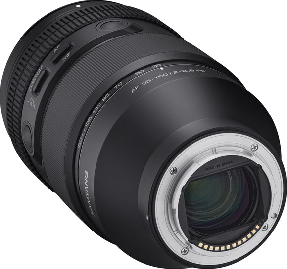 Samyang AF 35-150mm f/2-2.8 FE lens for Sony E