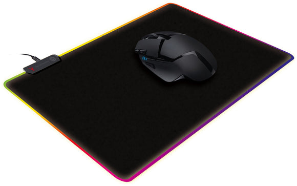 Tapis de souris Omega Varr Pro LED, noir (44888)
