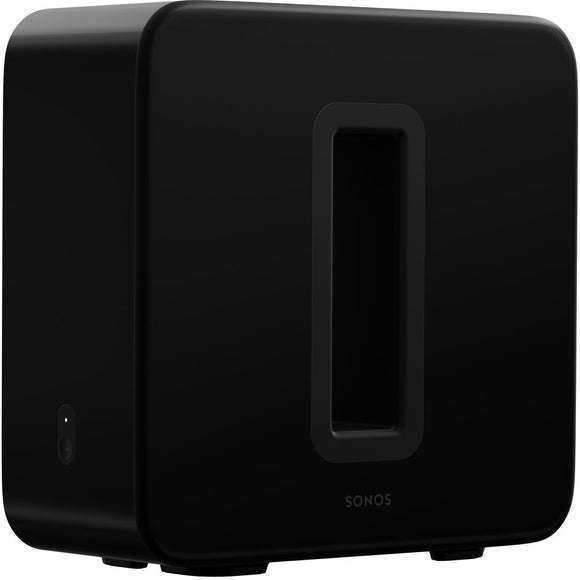 Enceinte de basses sonos sub noire