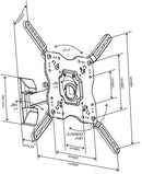 Vivanco TV wall mount Motion BMO 6040