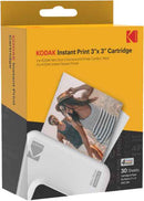 Kodak ink cartridge + photo paper 3x3" 30 sheets