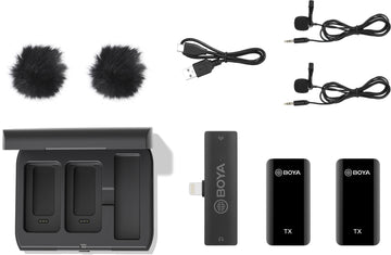 Microphone sans fil boya by-xm6-k4