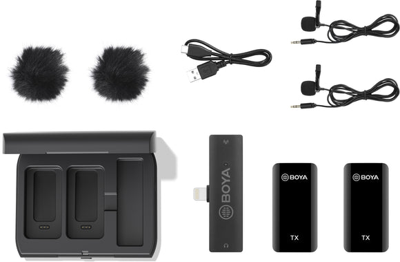 Microphone sans fil boya by-xm6-k4