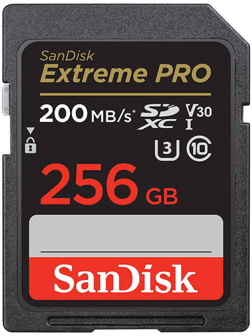 Atmiņas karte SanDisk Extreme PRO SDXC 256GB