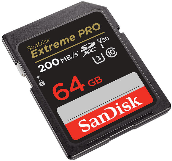 SanDisk 64GB SDXC Extreme PRO