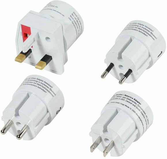 Adaptateur de voyage Vivanco 4 pièces (7292)