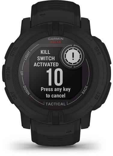 Garmin Instinct 2 Solar Tactical Edition 2.29 cm (0.9") MIP 45 mm Digital 176 x 176 pixels Black GPS (satellite)