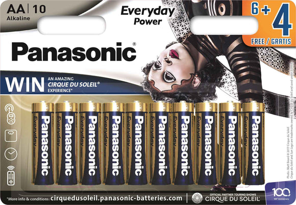 Panasonic Everyday Power battery LR6EPS/10BW (6+4)
