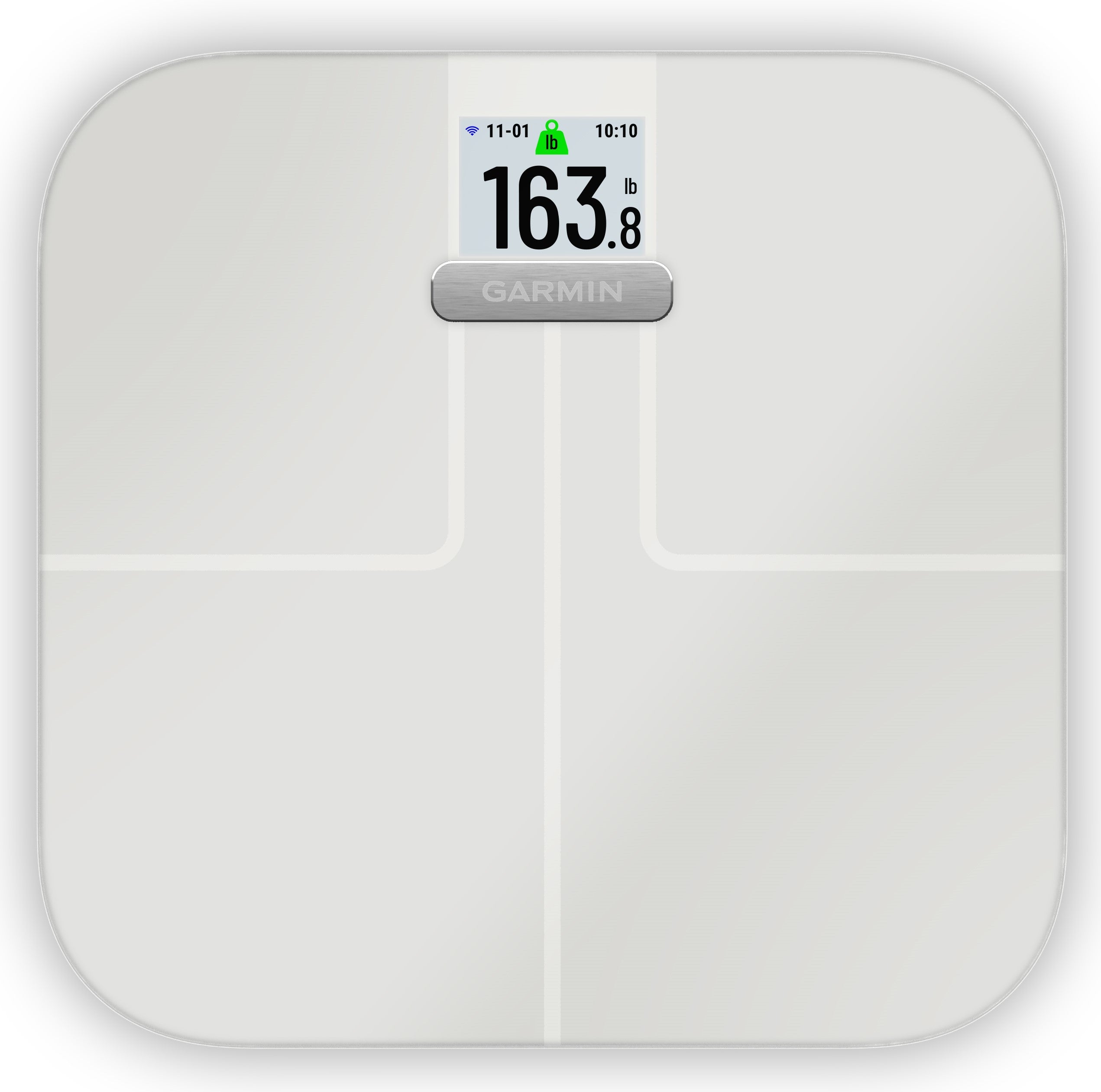 Balance connectée Garmin Index S2, blanche