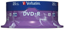 Matricas DVD+R AZO Verbatim 4.7GB 16x 25 Pack, Spindle-1