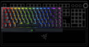  Razer BlackWidow V3 Mini HyperSpeed Gaming keyboard USB+RF Wireless+Bluetooth Yellow Switch, Black