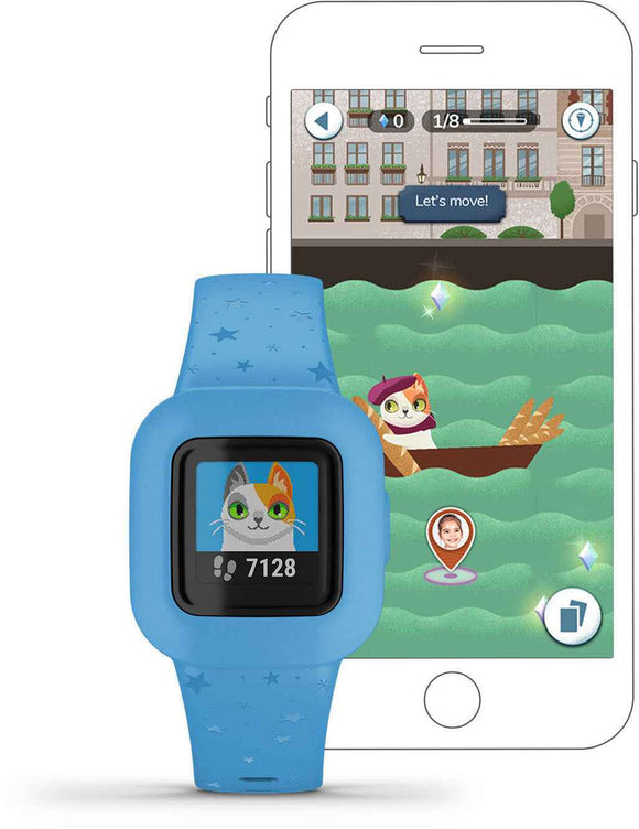 Garmin activity tracker for kids Vivofit Jr.3, blue stars