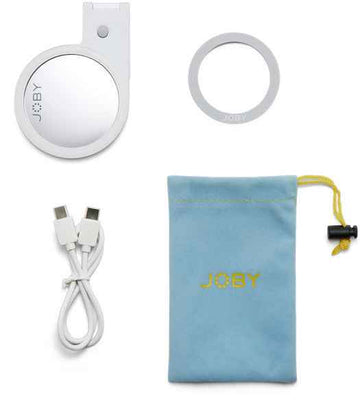 Anneau lumineux Joby Beamo MagSafe, blanc