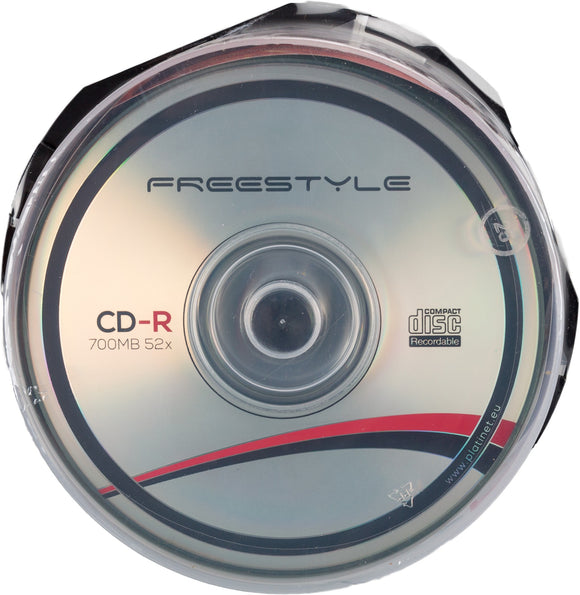 CD-R Omega Freestyle 700 Mo 52x, 25 pièces
