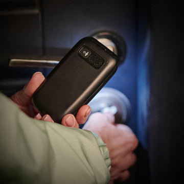 Téléphone portable pour seniors kx-tu550 4g noir