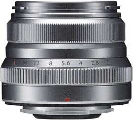 Fujifilm Fujinon XF 35 mm f/2 R WR, argent