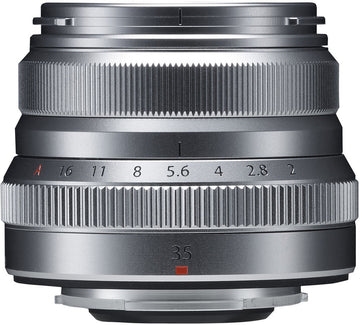 Fujifilm Fujinon XF 35 mm f/2 R WR, argent