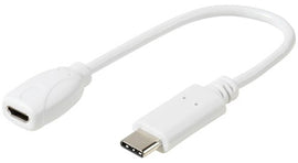 Adaptateur vivanco usb-c - microusb 37558