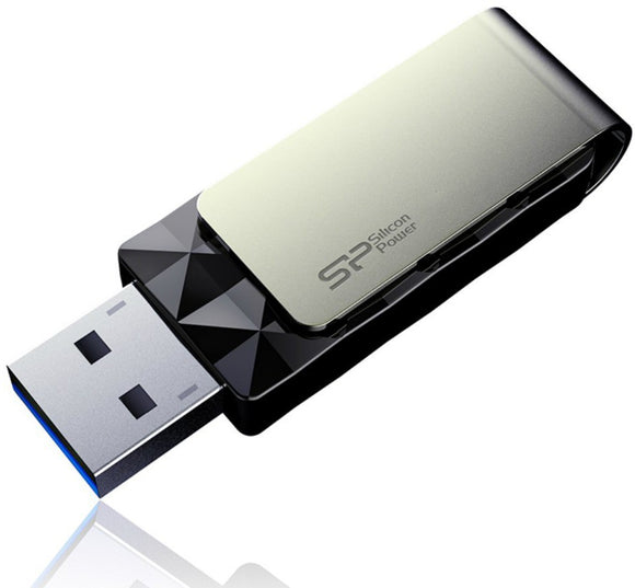 Silicon Power flash drive 16GB Blaze B30 USB 3.0, black