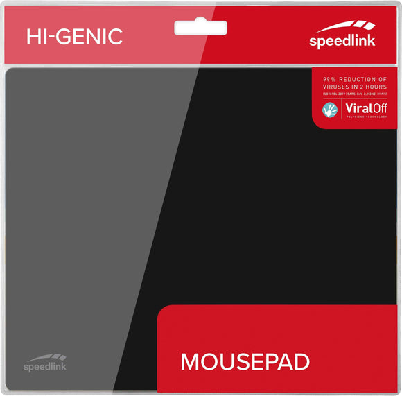 Tapis de souris Speedlink Hi-Genic, noir (SL-620010BK)