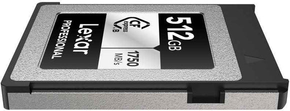 Lexar memory card CFexpress Type B 512GB Professional Silver