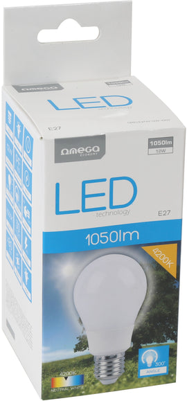 Ampoule LED Omega E27 12W 4200K (43029)