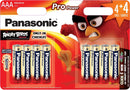 Panasonic Pro Power battery LR03PPG/8B (4+4pcs)