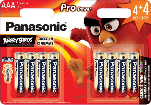 Panasonic Pro Power battery LR03PPG/8B (4+4pcs)