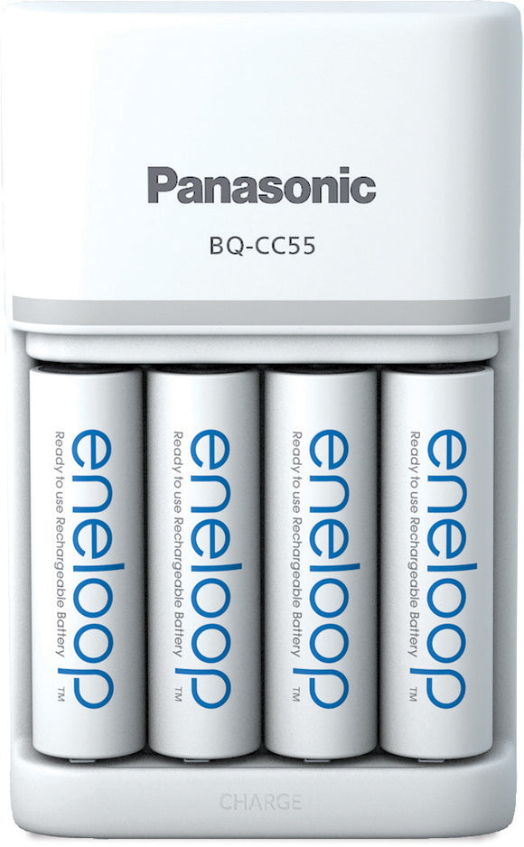 Eneloop ładowarka Smart and Quick BQCC55+AA 4 sztuki