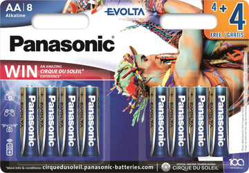 Panasonic Evolta battery LR6EGE/8B (4+4)