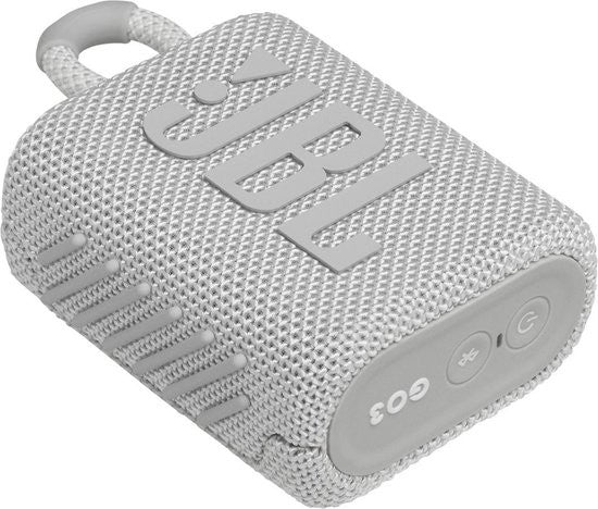 Enceinte sans fil JBL Go 3 BT, blanche