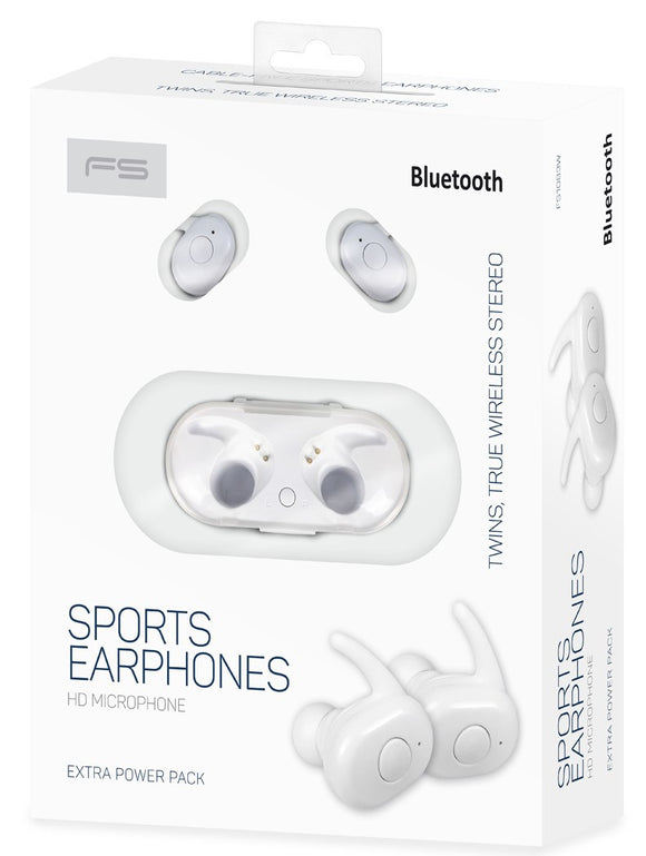 Casque sans fil Omega Freestyle FS1083, blanc