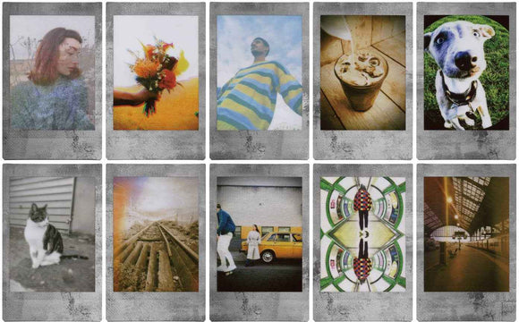 Film Fujifilm Instax Mini gris pierre