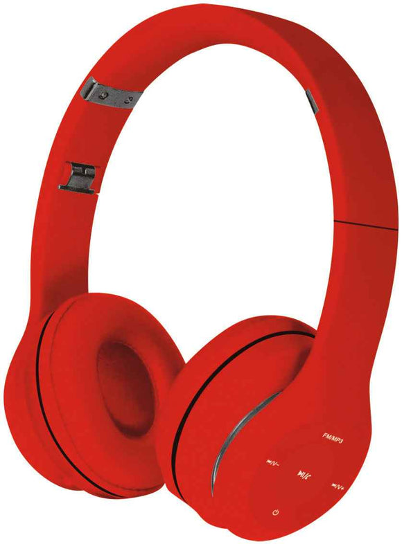 Casque sans fil Omega Freestyle FH0915, rouge