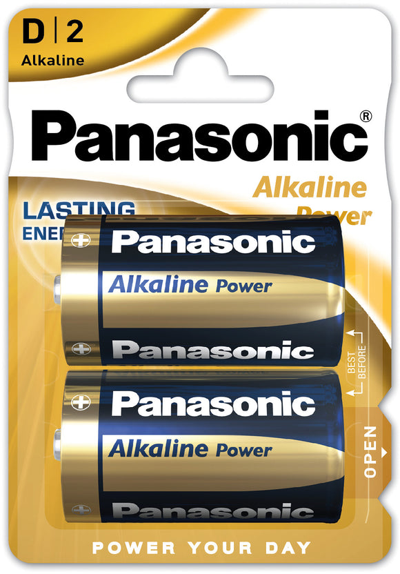 Pile alcaline Panasonic LR20APB/2BP