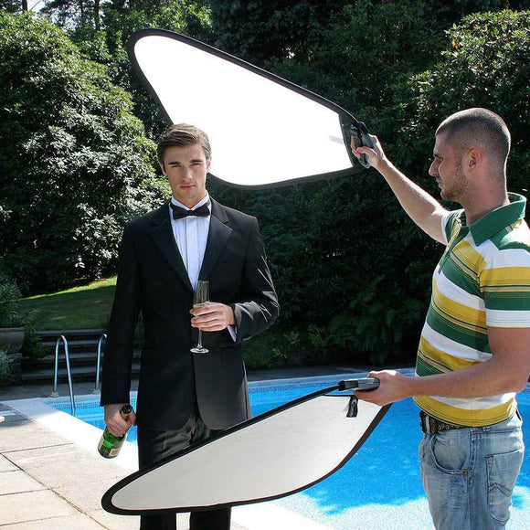 Manfrotto reflector Tri Grip 75cm, sunfire/silver (LA-3636)