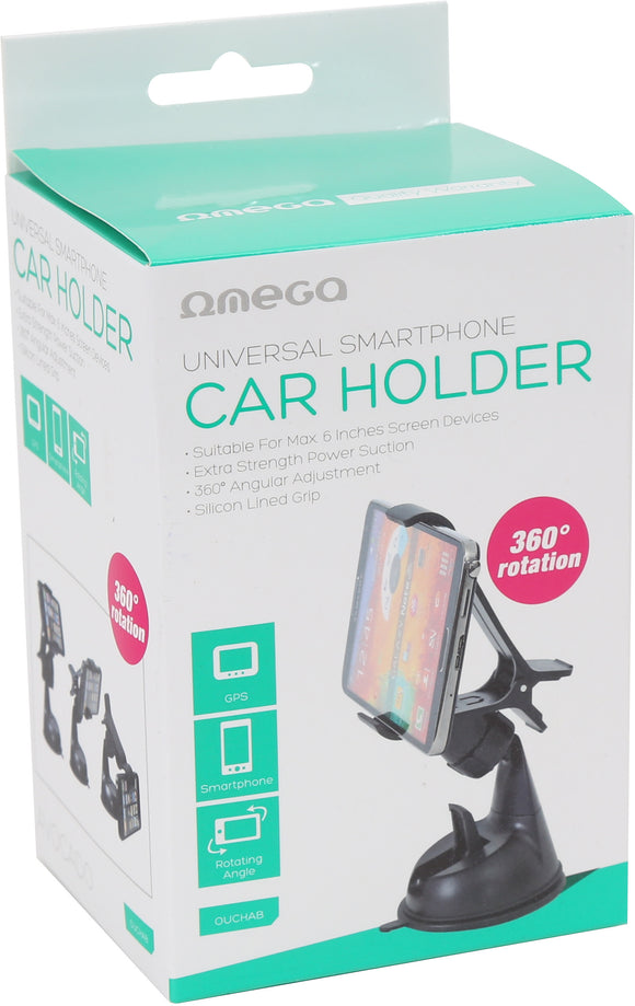Support voiture universel Omega Avocado, noir