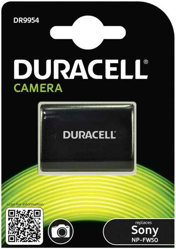 Batterie d'appareil photo Duracell - remplace la batterie Sony NP-FW50