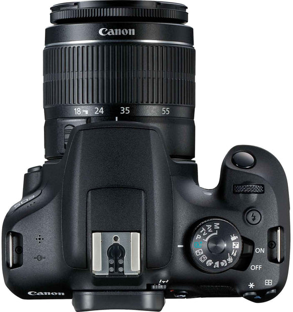 Canon | EOS | 2000D 18-55 III EU26 | SLR Camera Kit | Megapixel 24.1 MP | ISO sensitivity (max) 12800 | Display diagonal 3.0 " | Wi-Fi | Video recording | APS-C | Black