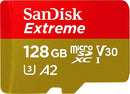 SanDisk Extreme 128 GB MicroSDXC UHS-I Class 10 + adapter-1