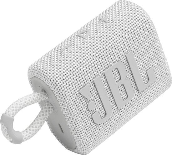 Enceinte sans fil JBL Go 3 BT, blanche