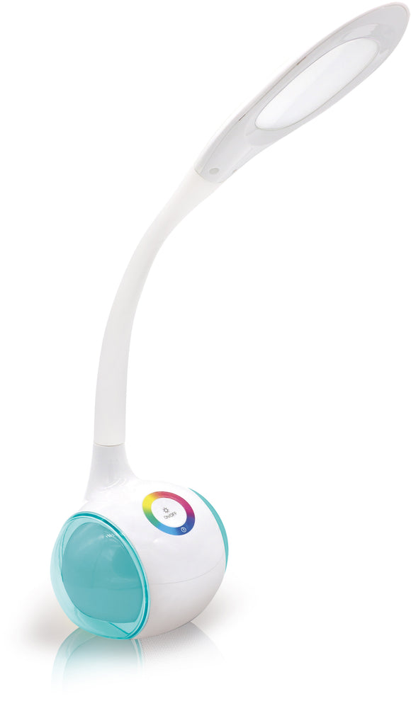 Lampe de bureau platinet pdl20 5w 2en1 blanche 44894