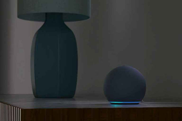 Amazon smart speaker Echo Dot 5, deep sea blue