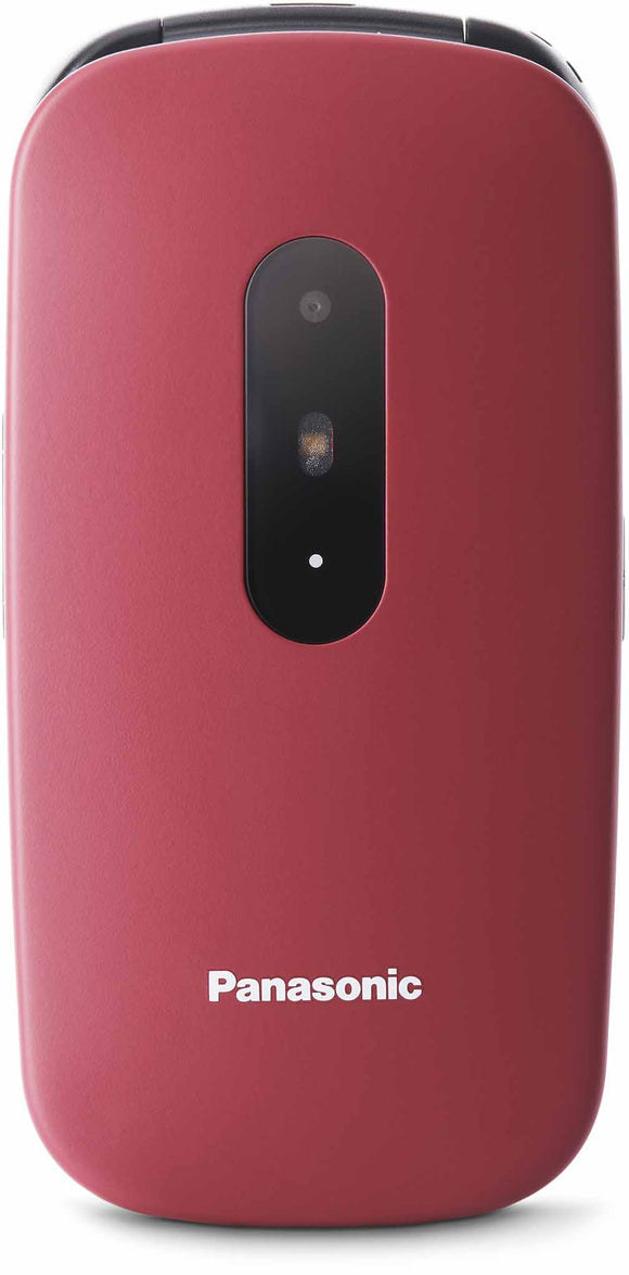 Telefon dla seniora KX-TU446 Czerwony