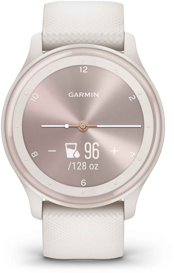 Garmin vívomove Sport AMOLED 40 mm Digital 72 x 154 pixels Touchscreen Ivory GPS (satellite)