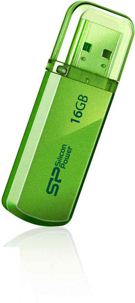 Silicon Power | Helios 101 | 16 GB | USB 2.0 | Green