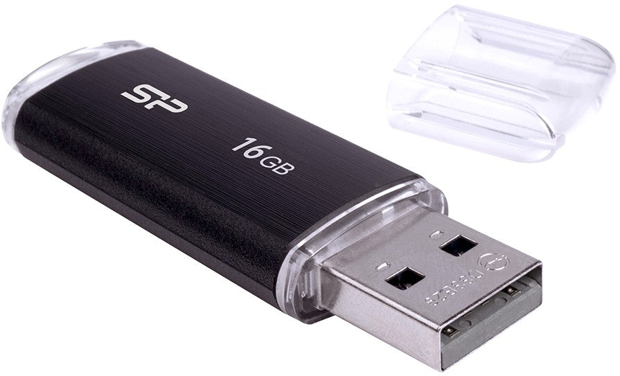 Silicon Power | Ultima U02 | 16 Go | USB 2.0 | Noir